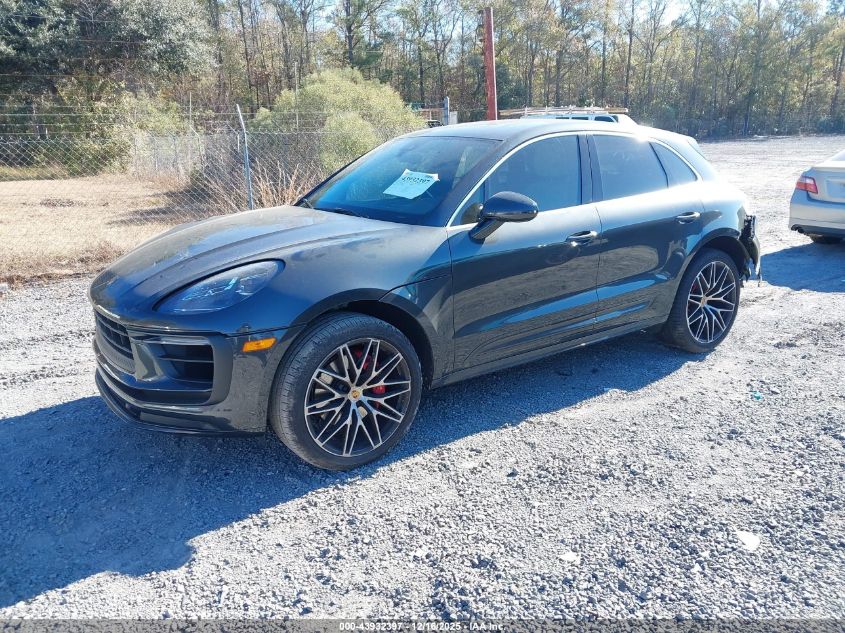 2022 Porsche Macan S VIN: WP1AG2A58NLB21997 Lot: 43932397
