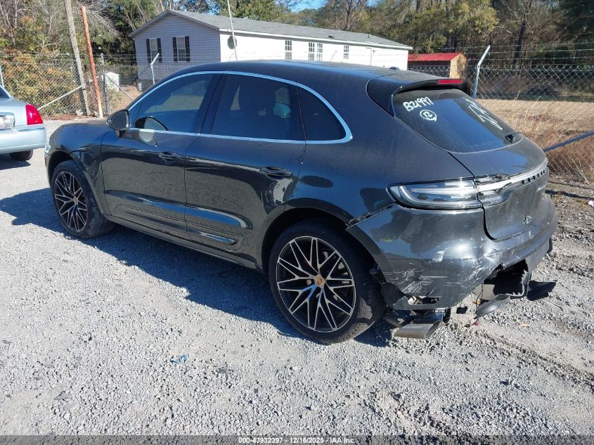 2022 Porsche Macan S VIN: WP1AG2A58NLB21997 Lot: 43932397