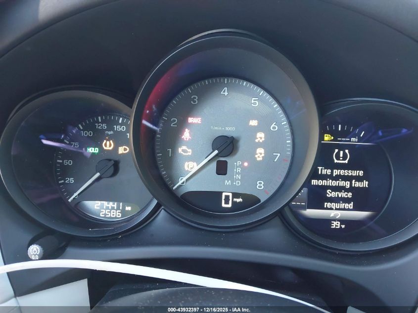 2022 Porsche Macan S VIN: WP1AG2A58NLB21997 Lot: 43932397