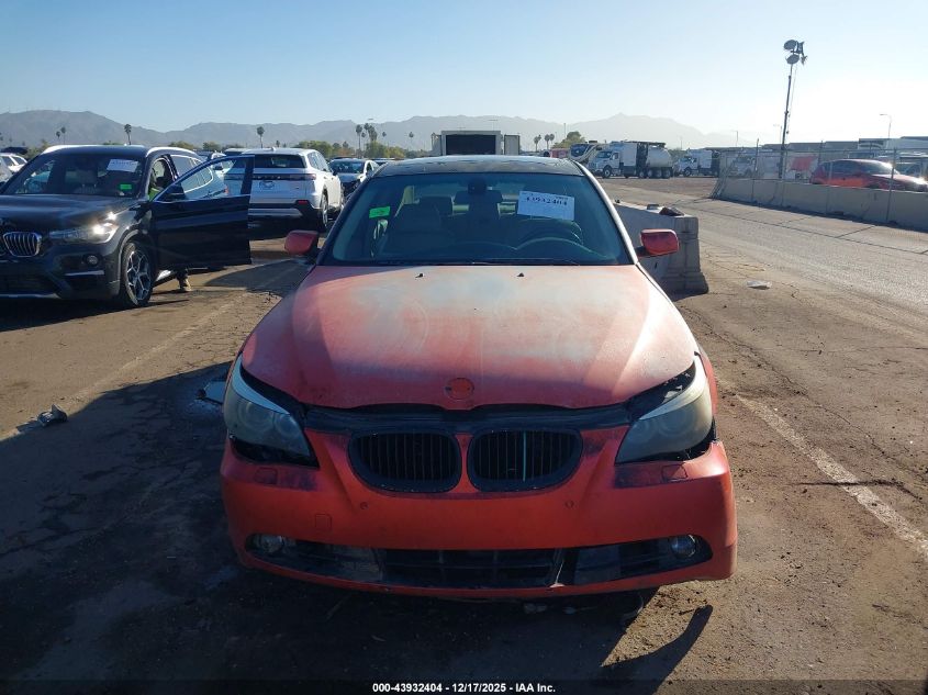 2004 BMW 545I VIN: WBANB33584B088618 Lot: 43932404