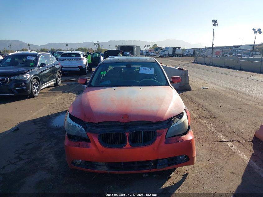 2004 BMW 545I VIN: WBANB33584B088618 Lot: 43932404