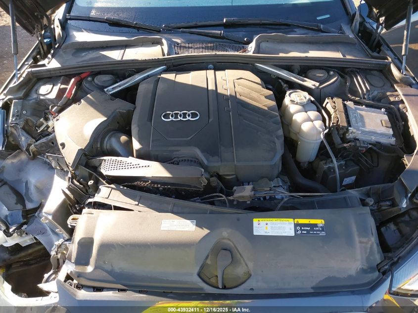 2022 Audi A4 Premium 40 Tfsi Quattro S Tronic VIN: WAUABAF48NN000298 Lot: 43932411