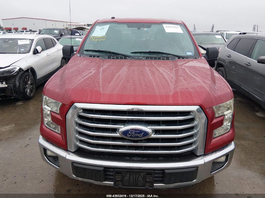 2016 Ford F-150 Xlt VIN: 1FTEW1CF5GKF48133 Lot: 43932419