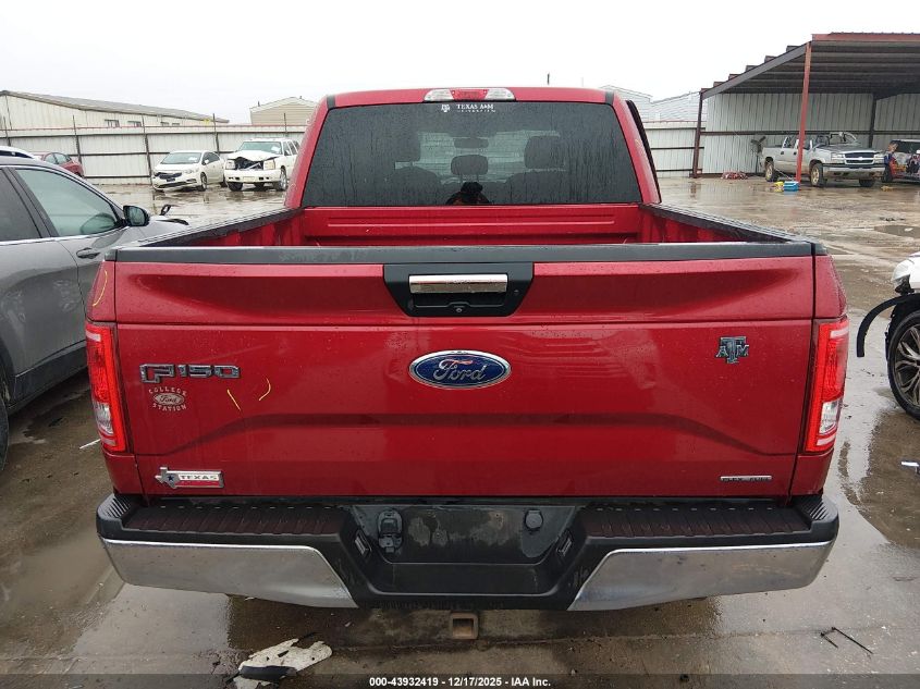 2016 Ford F-150 Xlt VIN: 1FTEW1CF5GKF48133 Lot: 43932419