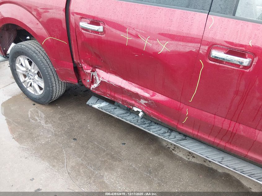 2016 Ford F-150 Xlt VIN: 1FTEW1CF5GKF48133 Lot: 43932419