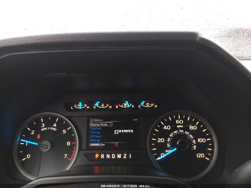 2016 Ford F-150 Xlt VIN: 1FTEW1CF5GKF48133 Lot: 43932419