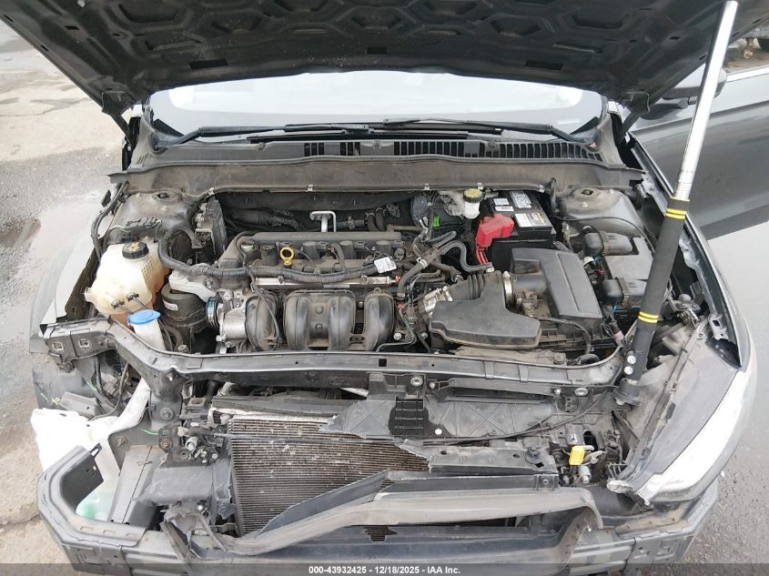 2020 Ford Fusion S VIN: 3FA6P0G76LR256257 Lot: 43932425