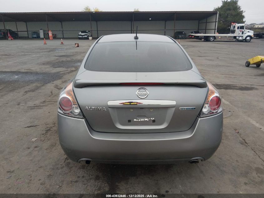 2009 Nissan Altima Hybrid VIN: 1N4CL21E89C137344 Lot: 43932446