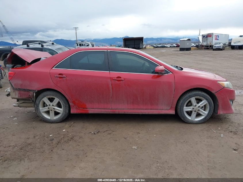 2012 Toyota Camry Se VIN: 4T1BF1FK1CU582785 Lot: 43932449