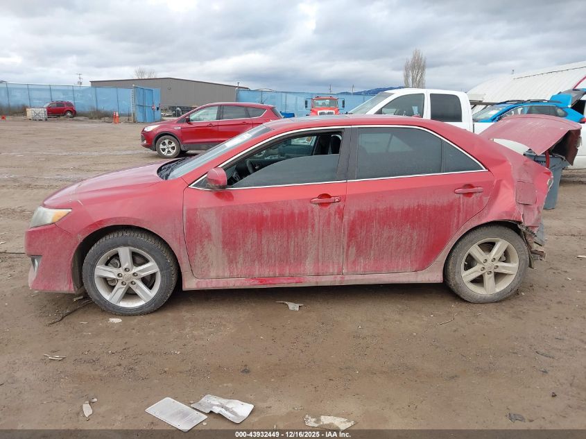 2012 Toyota Camry Se VIN: 4T1BF1FK1CU582785 Lot: 43932449