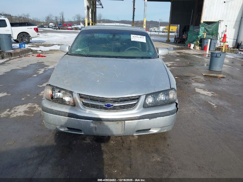 2000 Chevrolet Impala VIN: 2G1WF55E2Y9187553 Lot: 43932452