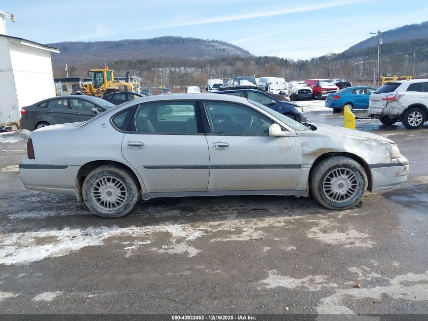 2000 Chevrolet Impala VIN: 2G1WF55E2Y9187553 Lot: 43932452
