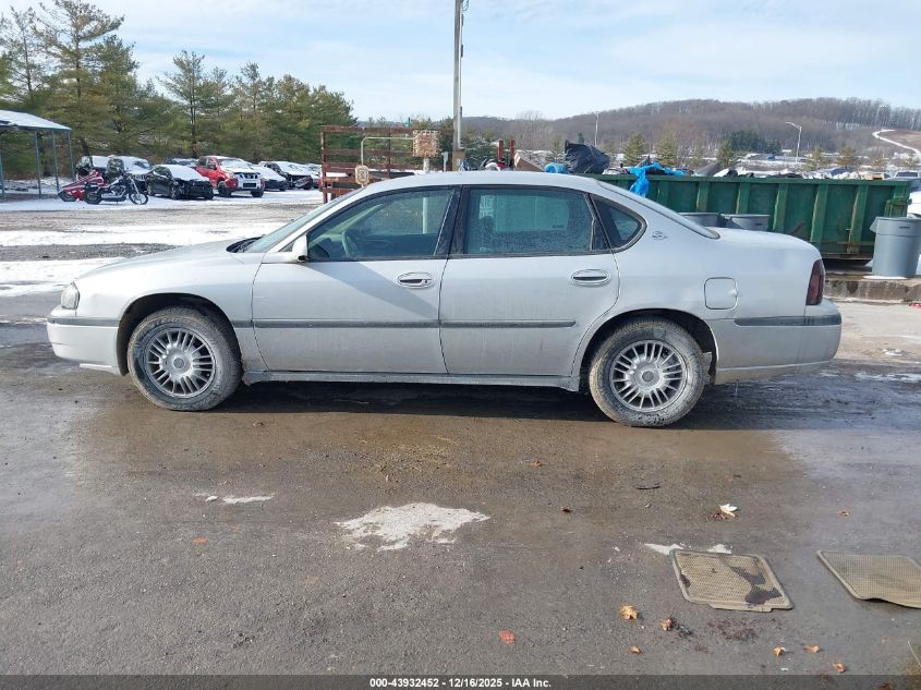 2000 Chevrolet Impala VIN: 2G1WF55E2Y9187553 Lot: 43932452