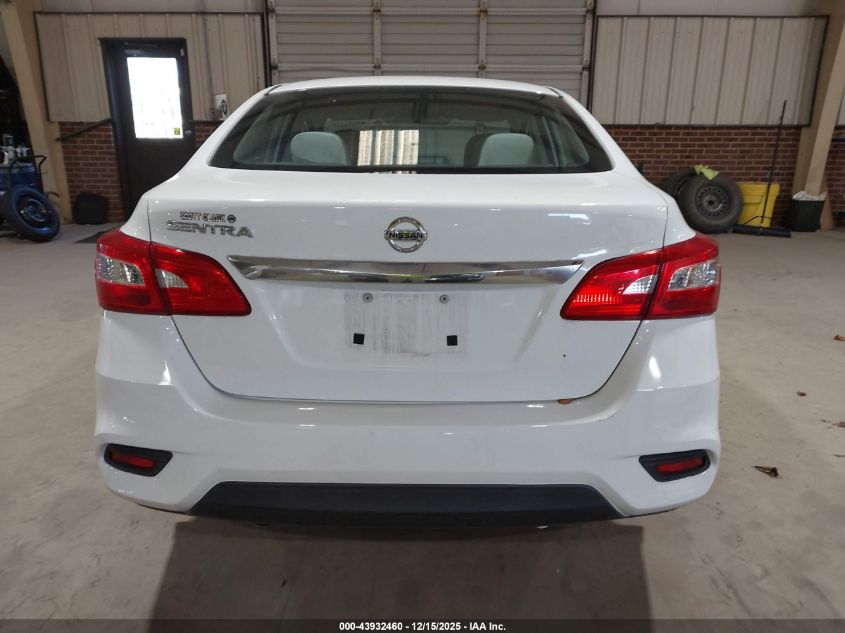 2016 Nissan Sentra S VIN: 3N1AB7AP9GY291412 Lot: 43932460