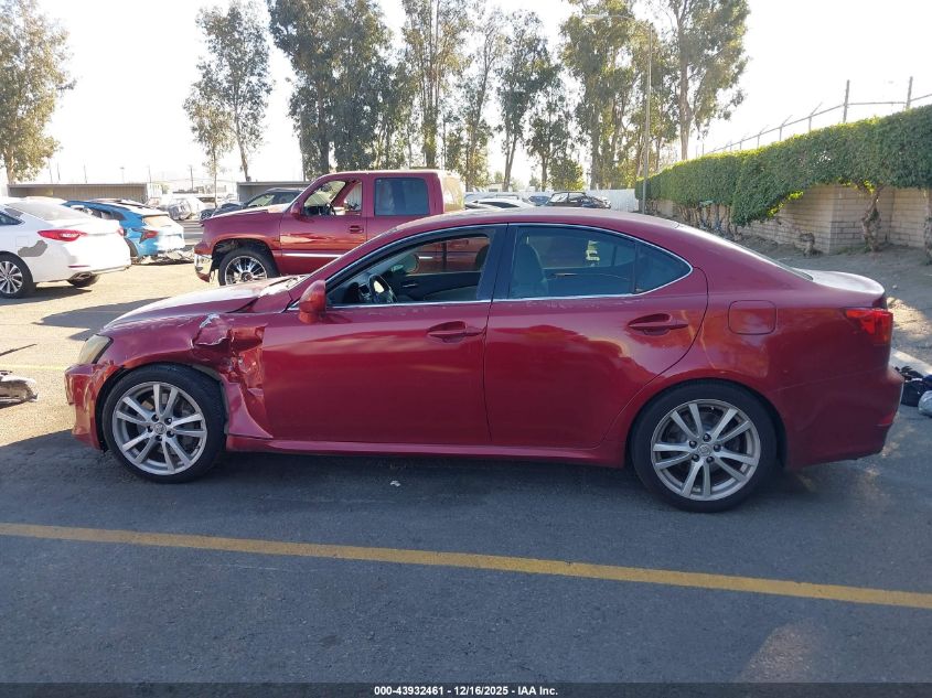 2006 Lexus Is 350 VIN: JTHBE262762005545 Lot: 43932461