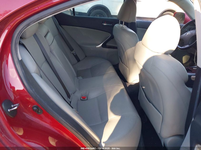 2006 Lexus Is 350 VIN: JTHBE262762005545 Lot: 43932461