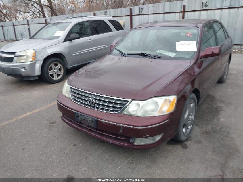 2003 Toyota Avalon Xls VIN: 4T1BF28BX3U285680 Lot: 43932477