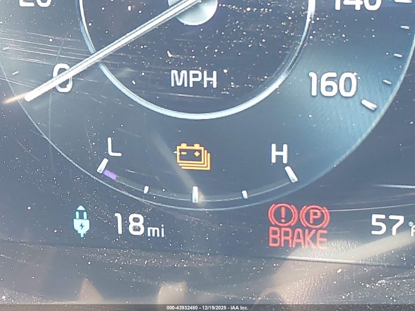 2025 Kia Niro Ev Wind VIN: KNDCR3L11S5145210 Lot: 43932480