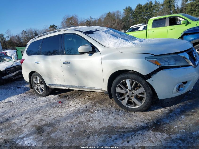 2015 Nissan Pathfinder Platinum VIN: 5N1AR2MM8FC692188 Lot: 43932483