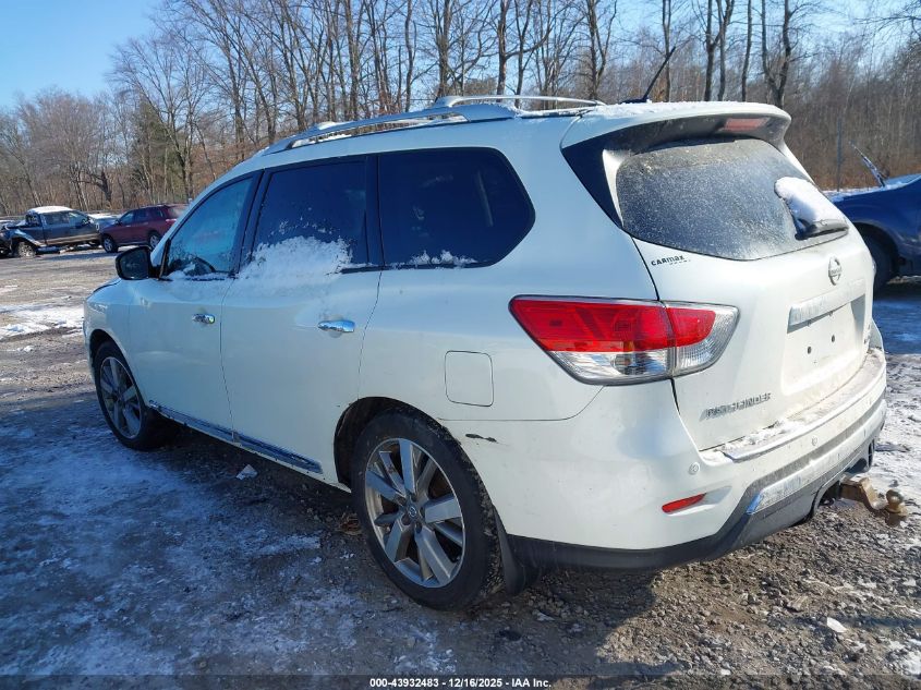 2015 Nissan Pathfinder Platinum VIN: 5N1AR2MM8FC692188 Lot: 43932483