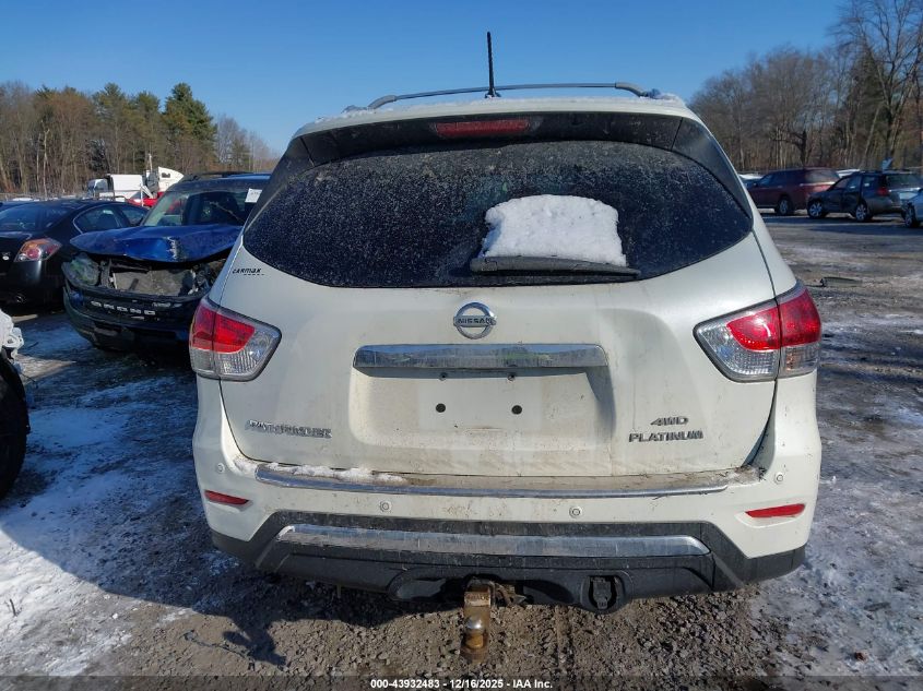 2015 Nissan Pathfinder Platinum VIN: 5N1AR2MM8FC692188 Lot: 43932483