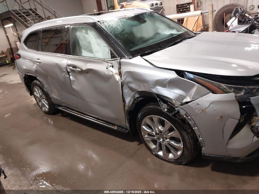 2023 Toyota Highlander Limited VIN: 5TDKDRBH2PS013750 Lot: 43932488