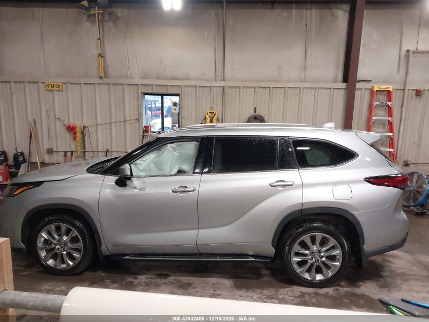 2023 Toyota Highlander Limited VIN: 5TDKDRBH2PS013750 Lot: 43932488