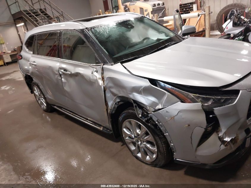 2023 Toyota Highlander Limited VIN: 5TDKDRBH2PS013750 Lot: 43932488