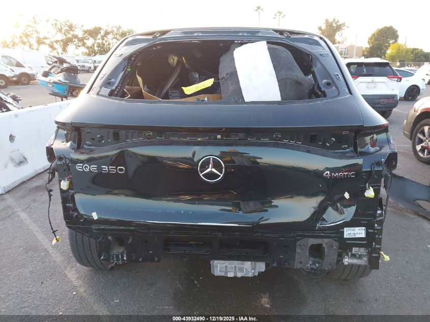 2024 Mercedes-Benz Eqe 350 Suv 4Matic VIN: 4JGGM1CB7RA058387 Lot: 43932490