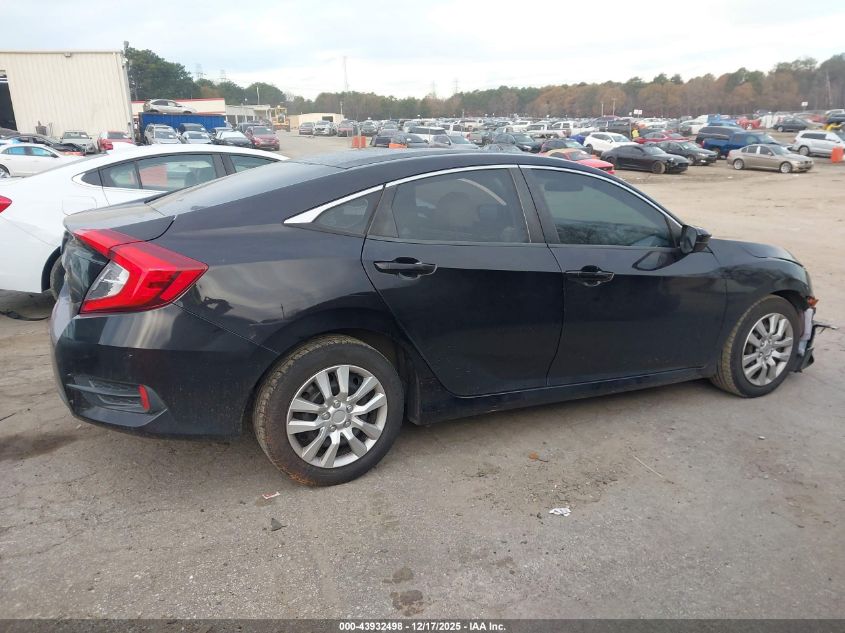 2018 Honda Civic Lx VIN: 2HGFC2F58JH582248 Lot: 43932498