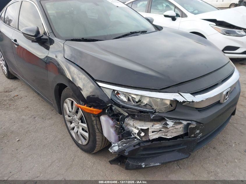 2018 Honda Civic Lx VIN: 2HGFC2F58JH582248 Lot: 43932498