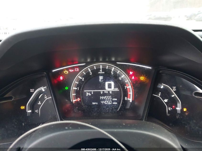 2018 Honda Civic Lx VIN: 2HGFC2F58JH582248 Lot: 43932498