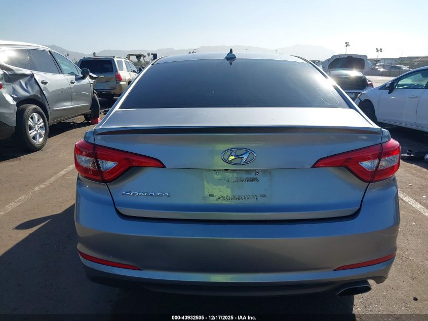 2016 Hyundai Sonata Se VIN: 5NPE24AF0GH345200 Lot: 43932505