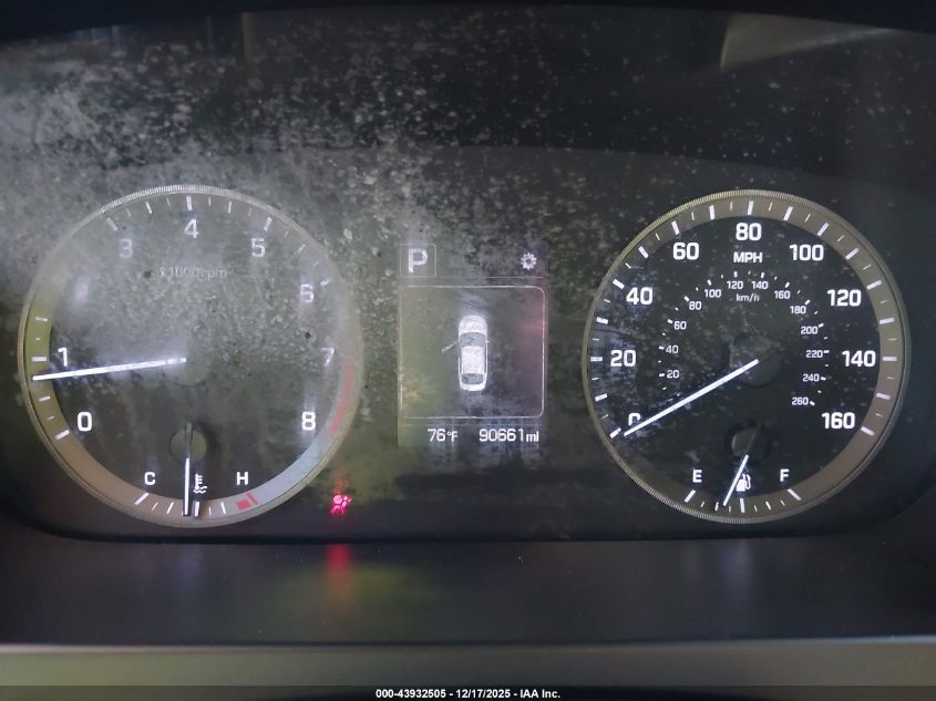 2016 Hyundai Sonata Se VIN: 5NPE24AF0GH345200 Lot: 43932505