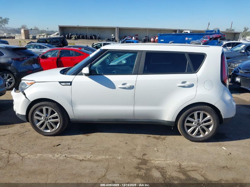 2018 Kia Soul + VIN: KNDJP3A51J7577804 Lot: 43932509