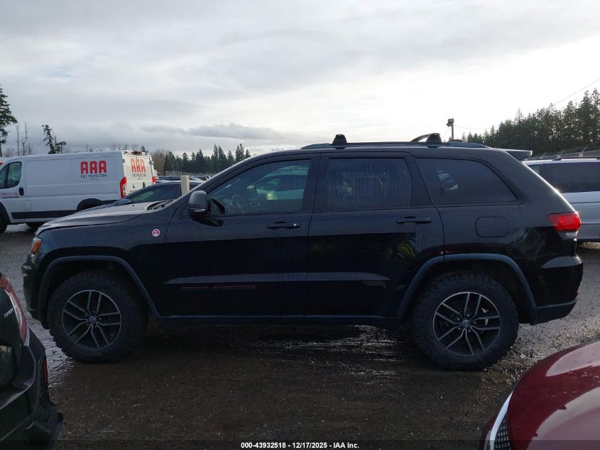 2018 Jeep Grand Cherokee Trailhawk 4X4 VIN: 1C4RJFLM5JC424697 Lot: 43932518