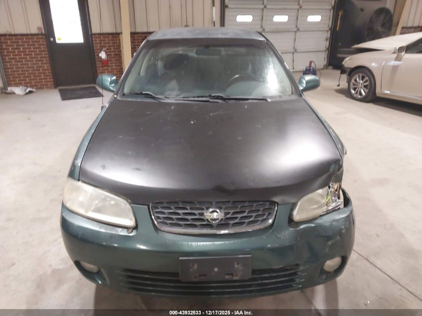 2000 Nissan Sentra Se VIN: 3N1BB51D1YL103592 Lot: 43932533