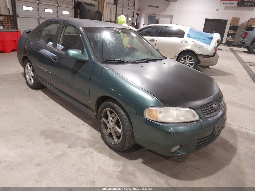 2000 Nissan Sentra Se VIN: 3N1BB51D1YL103592 Lot: 43932533