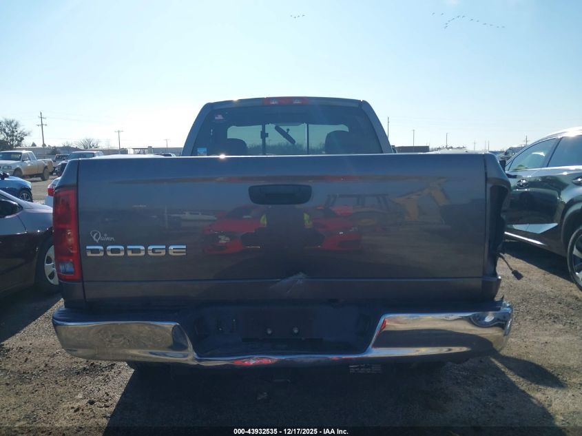 2003 Dodge Ram 1500 Slt/Laramie/St VIN: 1D7HA16N23J507303 Lot: 43932535