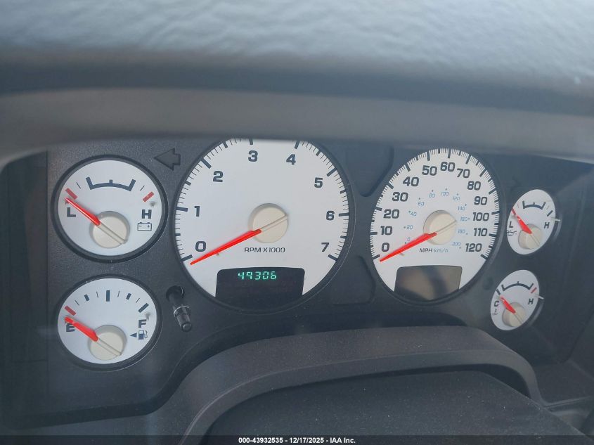 2003 Dodge Ram 1500 Slt/Laramie/St VIN: 1D7HA16N23J507303 Lot: 43932535