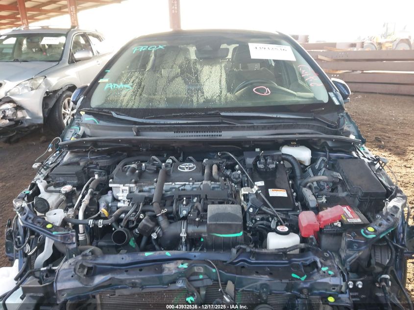 2021 Toyota Corolla Hybrid Le VIN: JTDEAMDE0MJ006929 Lot: 43932536