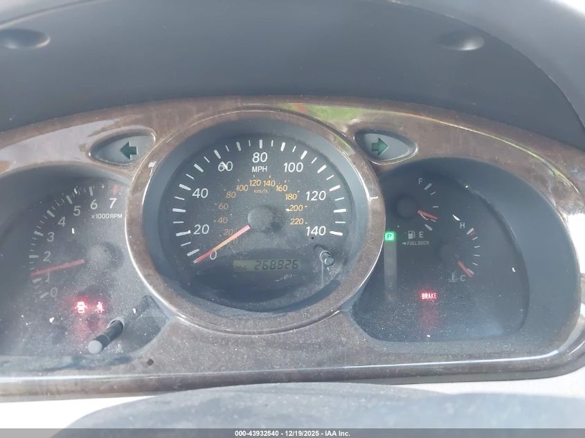 2003 Toyota Highlander Limited V6 VIN: JTEGF21A530112096 Lot: 43932540