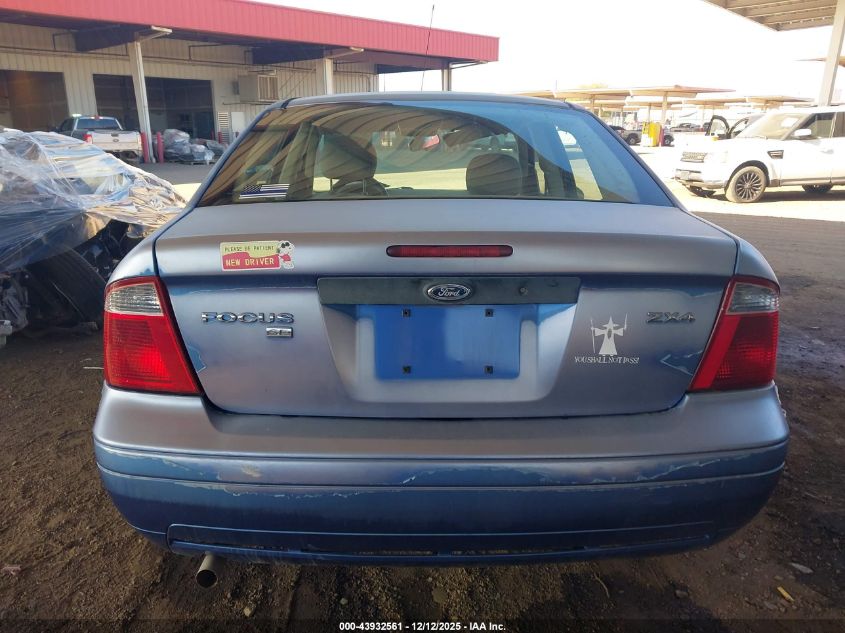 2005 Ford Focus Zx4 VIN: 1FAFP34N15W249348 Lot: 43932561