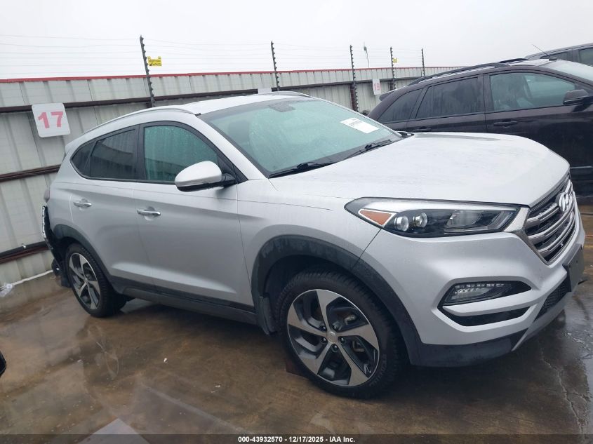 2016 Hyundai Tucson Limited VIN: KM8J33A28GU165323 Lot: 43932570