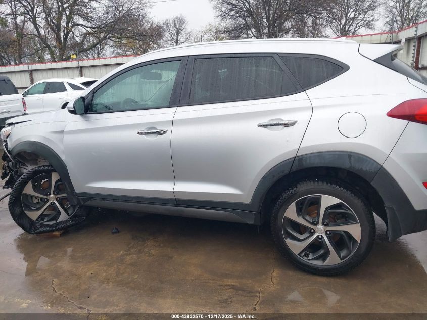 2016 Hyundai Tucson Limited VIN: KM8J33A28GU165323 Lot: 43932570