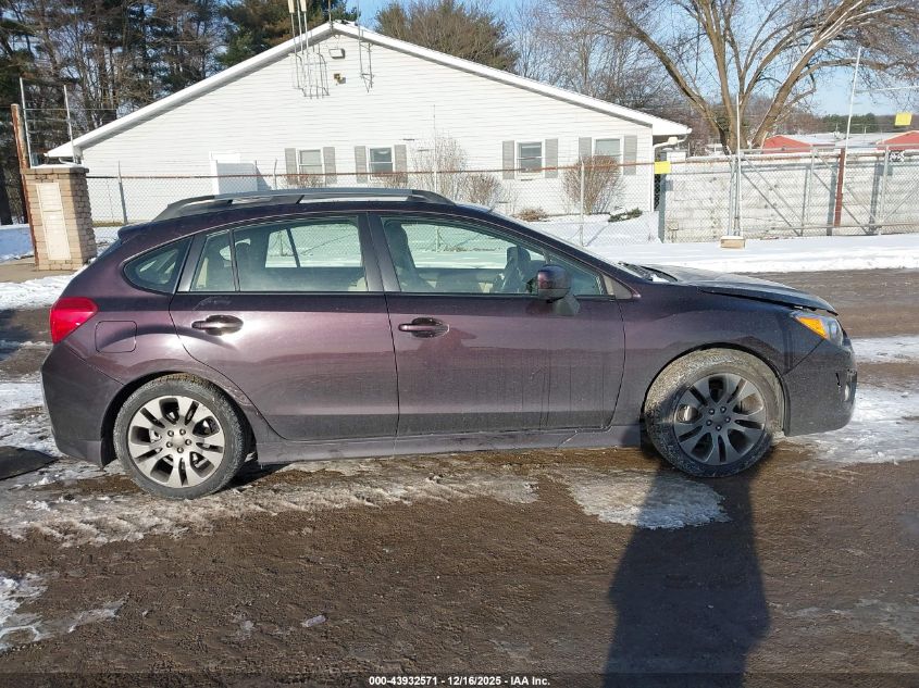 2013 Subaru Impreza 2.0I Sport Premium VIN: JF1GPAL65D2887403 Lot: 43932571