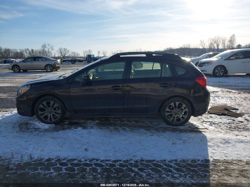 2013 Subaru Impreza 2.0I Sport Premium VIN: JF1GPAL65D2887403 Lot: 43932571