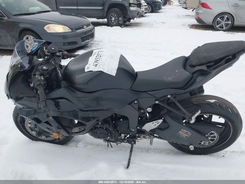 2024 Kawasaki Zx636 K VIN: JKBZXJJ12RA008176 Lot: 43932573