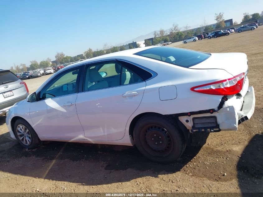 2016 Toyota Camry Le VIN: 4T4BF1FK0GR535002 Lot: 43932575