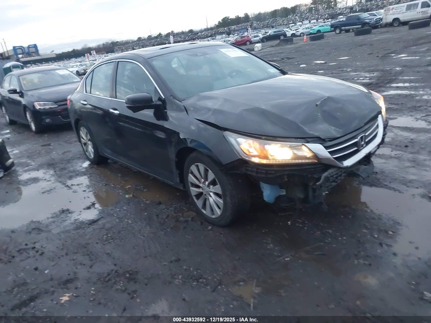 1HGCR2F8XEA197466 2014 Honda Accord Ex-L auction photo 1